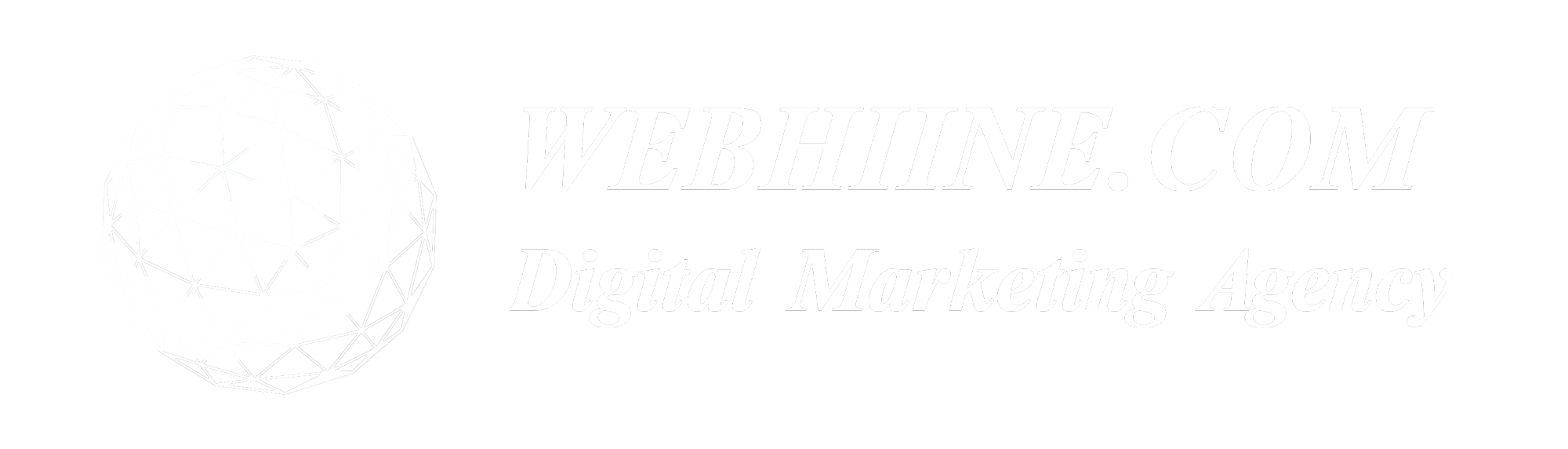 webhiine.com white logo